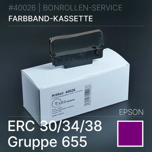 Farbband ERC 30/34/38 Gruppe 655 - Violett - Farbbänder