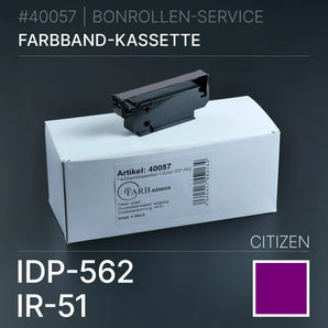 Farbband Citizen IDP-562 IR-51 - Violett - Farbbänder