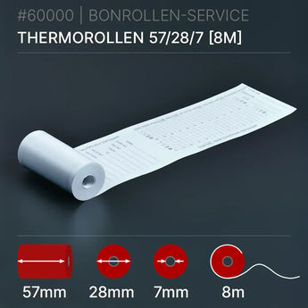 Tachographen-Rollen aus Thermopapier - Bonrollen | BPA-frei